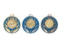 EM02-Emaillierte Medaille d=50mm